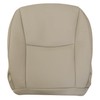 NLQR Driver and Passenger Bottom Replacement Seat Covers Microfiber Leather