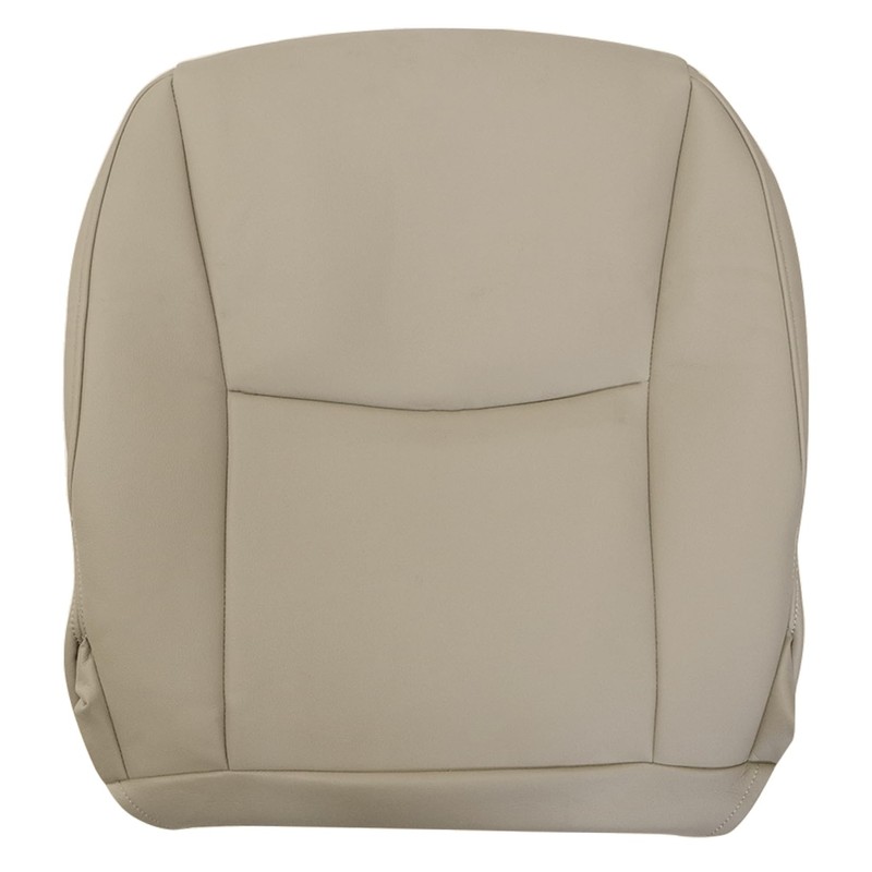 NLQR Driver and Passenger Bottom Replacement Seat Covers Microfiber Leather