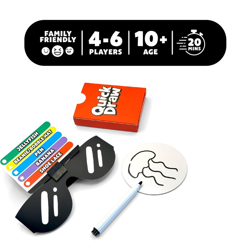 Quick Draw: A Drawing Party Game for Adults | Best