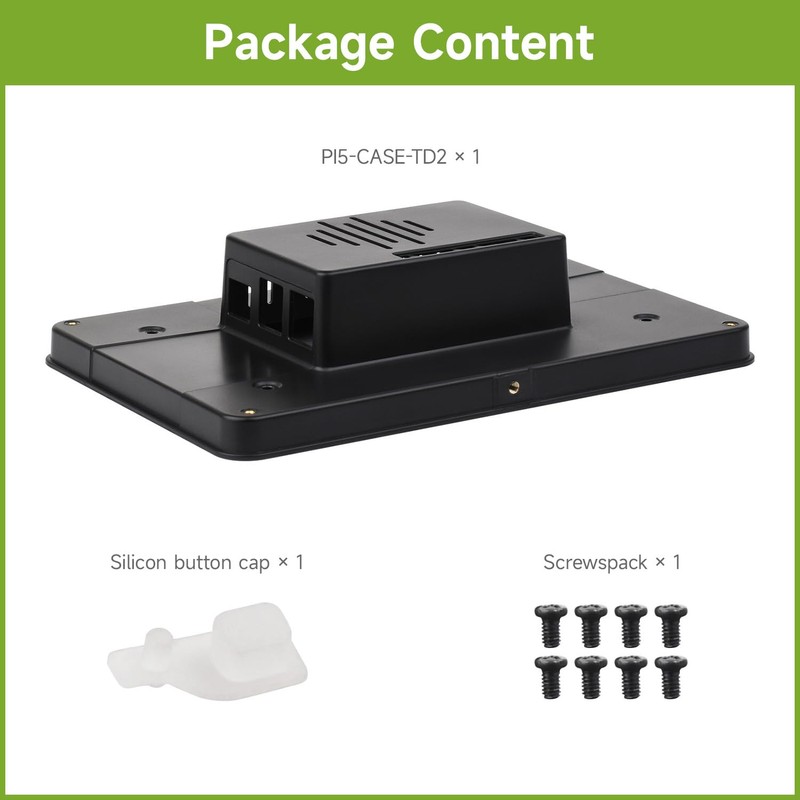 Waveshare Protective Case, Compatible with RPi 7inch Touch Display 2