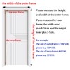 Qrity Magnetic Fly Screen Door 85 x 210cm, Mosquito Screen,