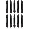 10Pcs Black Double-sided Sponge Eyeshadow Brush Mini Stick Brushes Travel