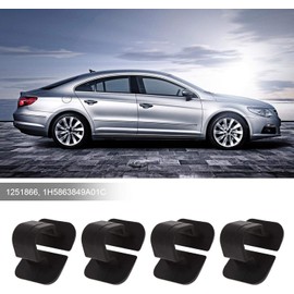 20 Pcs black Automotive Replacement Bonnet Holder Pad Clip Car Hood Bonnet Insulation Clips, Plastic Cover Plugs Buckle Fastener Retainer