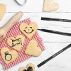 Plumón De Tinta Comestible Doble Punta Para Hornear 10 Pcs