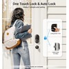 Veise RZ06C Smart Locks for Front Door, 2 Knob Handle