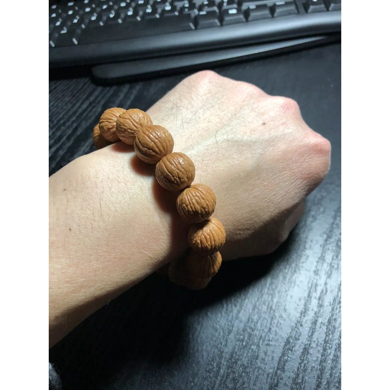 16×14mm Hedgehog Walnut Bracelet