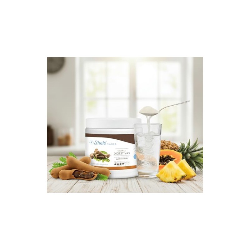Pack 2Pz Enzimas Digestivas Enzimas naturales de papaya y piña