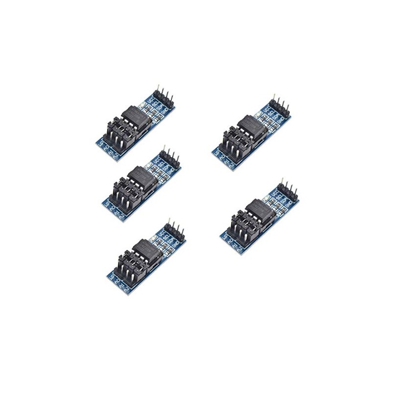 HiLetgo 5 unidades AT24C256 I2C Interfaz 256K Bits EEPROM Módulo