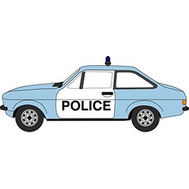 Oxford Diecast 76ESC004 Ford Escort Mk 2 Police