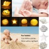 GREENIC Portable Conch Shell Beach Themed Night Light w Timer