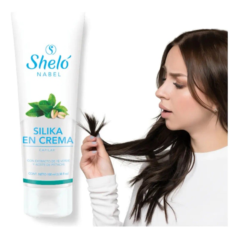Shampoo Adiós Caspa Silika Crema Puntas Secas Irritacion