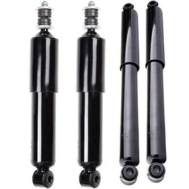 OCPTY Shock Absorber 4x Front Rear Shock Sets fits 2000-2004 for Nissan Frontier,2000 2001 02 03 04 for Nissan Xterra with Accessory Shock Absorber 344469 344015 37245 911172 Set of 4 Auto Shocks Sets