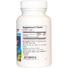 D3 5000 Iu Soy Free 90 Softgels