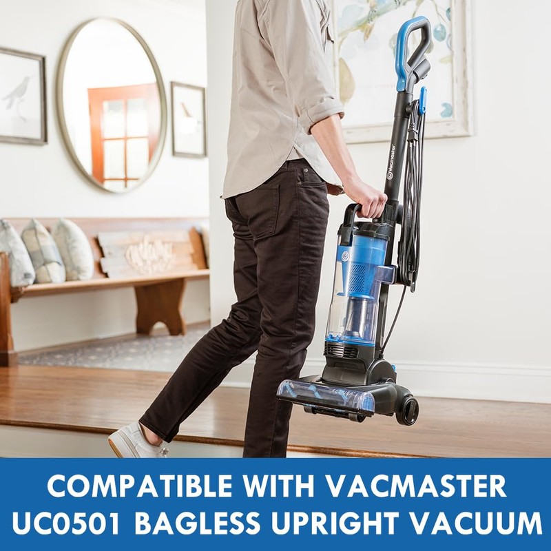 Vacmaster 520969 Pre-Filters and Replacement Belt for Bagless Upright Vacuum