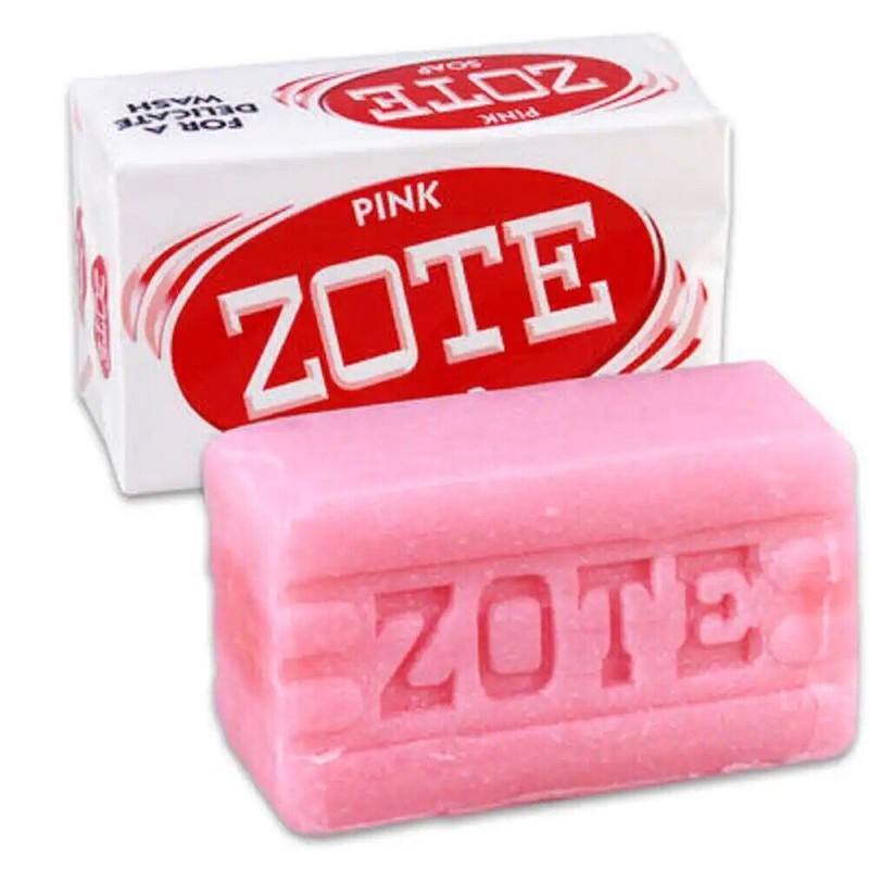 Zote Pink Laundry Soap Washing Clothes 7oz Bars Detergent Kitchen