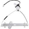 WEDOAUTO 741-300 Front Driver Side Power Window Regulator And Motor
