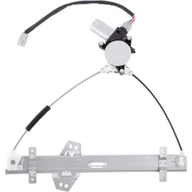 WEDOAUTO 741-300 Front Driver Side Power Window Regulator And Motor Assembly Fit For Honda Civic DX EX HX LX Coupe 2-Door 1.7L l4 2001 2002 2003 2004 2005 Replace# 72250S5PA02 72250S5PA03 72250S5PA01