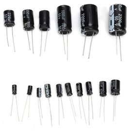 150PCS Electrolytic Capacitor Kit 2200uf 50v Capacitor Assortment Kit for Electronic DIY Applications