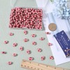 SUNNYCLUE 1 Box 160PCS 12mm Sports Beads Football Beads Bulk