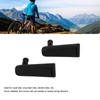 1 Pair Bike Rearview Mirror Plastic Handle Foldable 360 Degree
