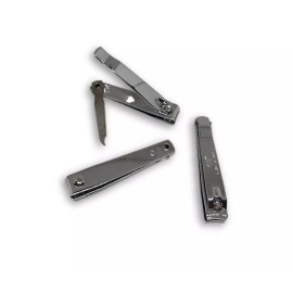 Bazic Beauty 3 - PCS BRAND NEW 3-1/4" CURVED CUTTING EDGE TOE NAIL CLIPPERS PEDICURE TOOL