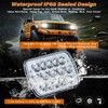 BAOLICY 5x7 H6054 In LED Headlights DOT Approved Hi/Lo Sealed