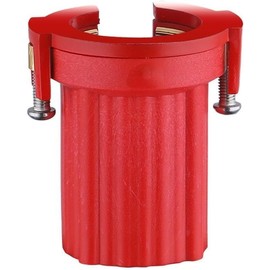 Red Faucet Fixing Nut,ABS Plastic Faucet Lock Nuts Kitchen Faucet Fixing Nuts Faucet Anti-loosening Nut,Fastener for Attaching to Faucet Shanks from Underneath The Counter