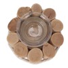 Innovative Log Candle Holder Aromatherapy Candlestick Holder Decorative Candlestick
