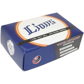 LEZAX SLBA-3758 Saitama Seibu Lions Golf Balls, Set of 6, White