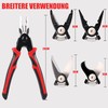 HARDZTOOL 5-in-1 Multifunctional Pliers Set, 8 Inch Electrician Pliers Set