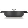 ZAVOR Noir 6 Qt Sauté Pan - Premium Cast Aluminum