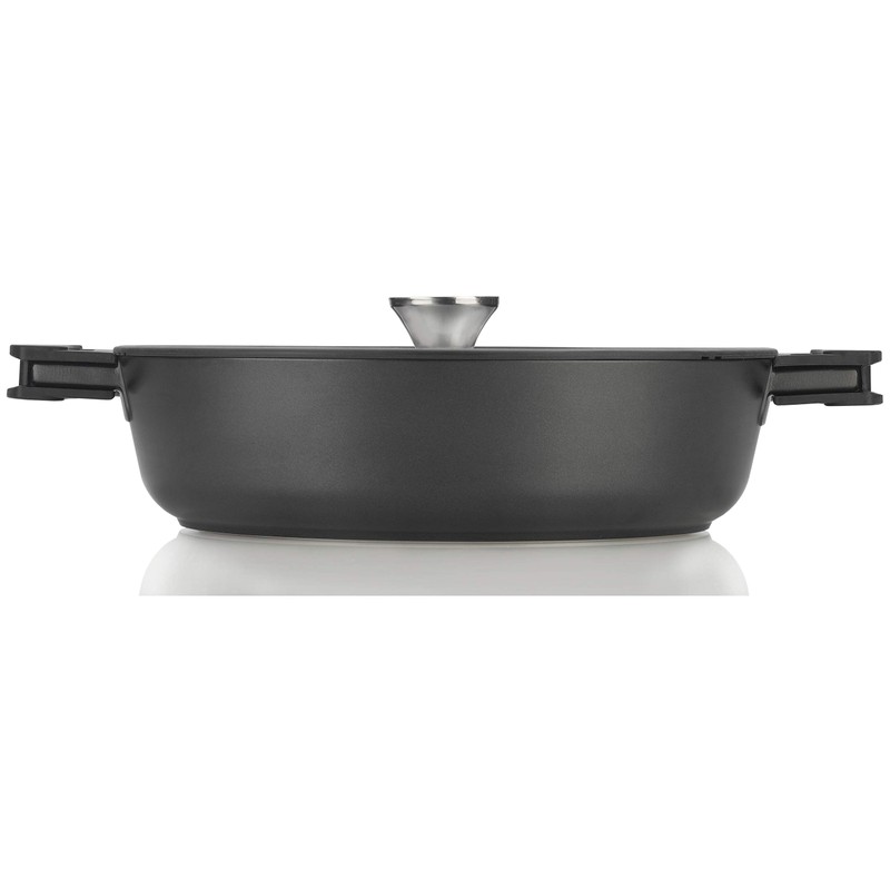ZAVOR Noir 6 Qt Sauté Pan - Premium Cast Aluminum