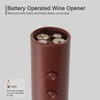 ELMWAY Electric Wine Opener, Battery Operated Wine Bottle Opener with
