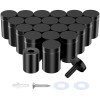 IOQ Black 20-Pack Standoff Screws (3/4 in. Dia x 1