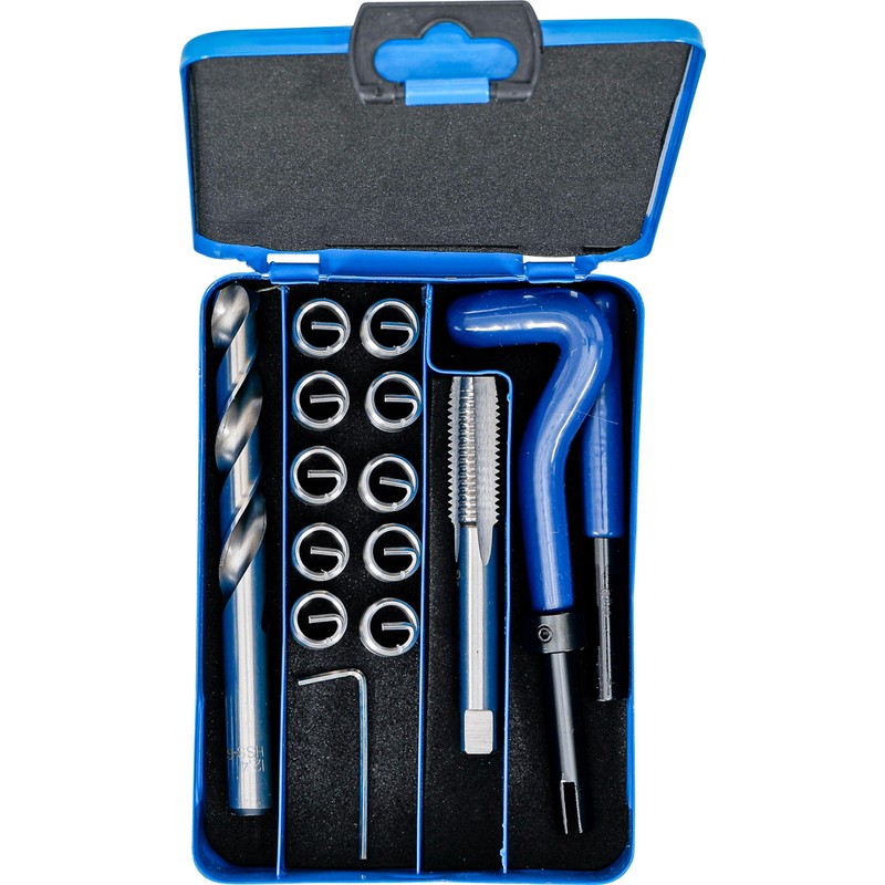 BGS 1956 thread repair kit, M12 x 1.75, 14 pieces