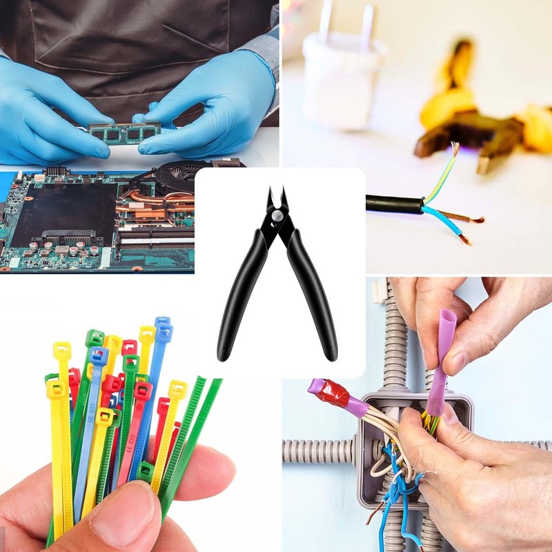 Precision Wire Cutters Flush Cutters Pliers Wire Cutting Pliers Side