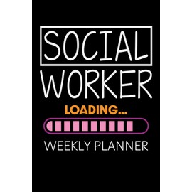 Social Worker Loading UNDATED Planner | Daily, Weekly & Monthly Views | Start Anytime of Year | Social Work Student Planner Agenda & Calendar Date ... Dates, Habit & Password Trackers & More