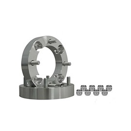 SuperATV 1.25" Aluminum Heavy Duty Wheel Spacers for Honda Pioneer 1000 (2016+) - 4/136 Bolt Pattern - Pair