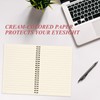 Skycase Pack of 4 A5 spiral notebooks, spiral notebooks, notepad