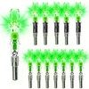 NoxDyn 12pcs X Lighted Nocks for Arrows with .205'' .232''