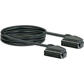 Schwaiger sca7197 533 Scart Cable 2 m SCART (21-Pin) Scart (21-Pin) Black