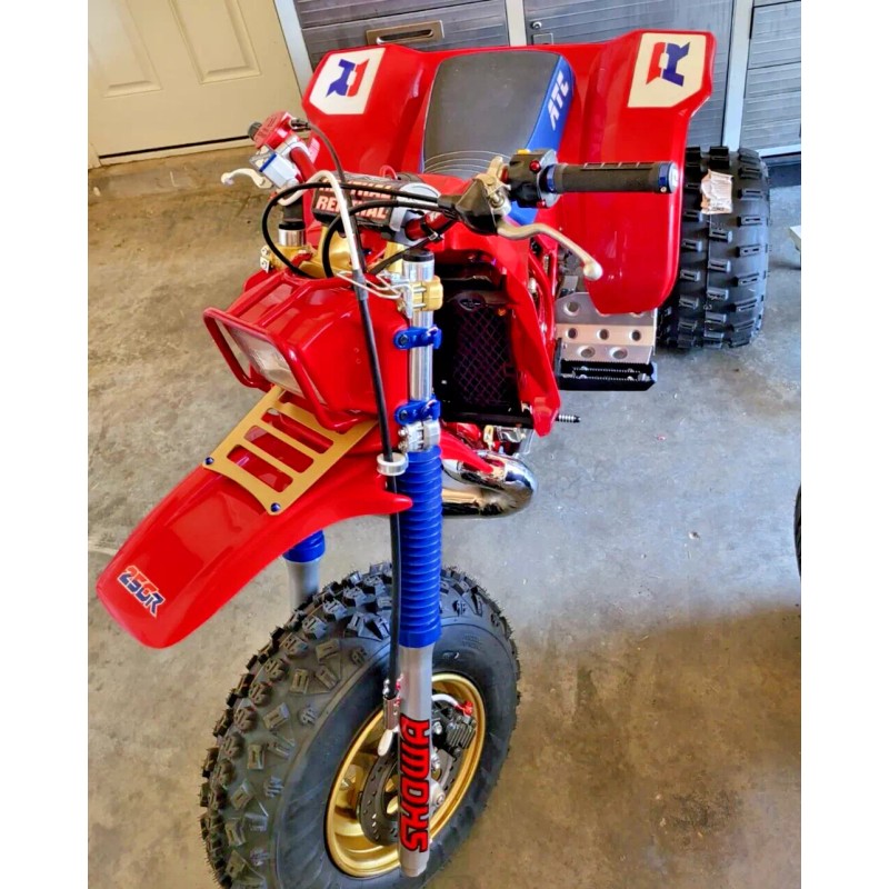 HONDA ATC250R ATC 250R RUBBER FRAME STRAP, GAS TANK SETTING,