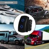 Waterproof Blue Led Up Down Momentary Rocker Switch 10 Pin