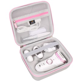 Aproca Hard Travel Storage Portable Case, for Braun Epilator Silk-épil 9 9-720 / Silk-épil 9 9-890 Hair Removal and Accessories