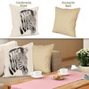 ANRO Cushion Cover Decorative Cushion Sofa Cushion Cover Tapestry Zebra