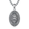 HARMONY BOLA Lion Necklace 925 Sterling Silver Celtic Knot Lion