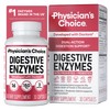 Physicians CHOICE Enzimas digestivas - Multienzimas, bromelina, prebiticos y probiticos