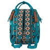 Wrangler Western Diaper Bag Aztec Backpack Organized Daypack-Cowgril Fashion:_Beige