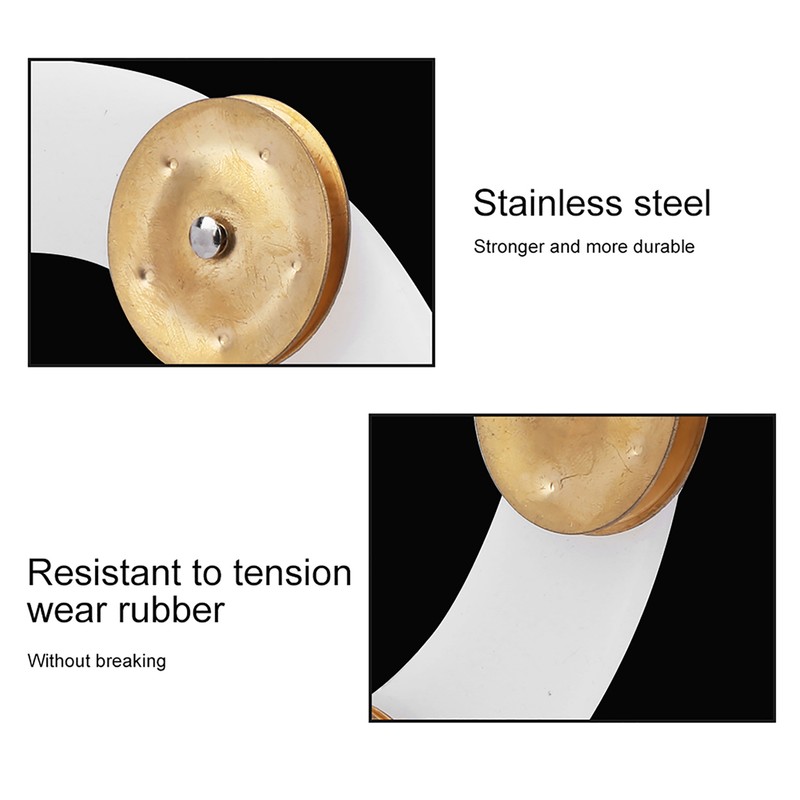Drum Cymbals Hi Hat Tambourine Drum Set Stainless Steel Bells