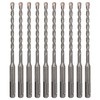 MonoPro 10-Pack SDS Plus 1/4" x 6" Rotary Hammer Drill